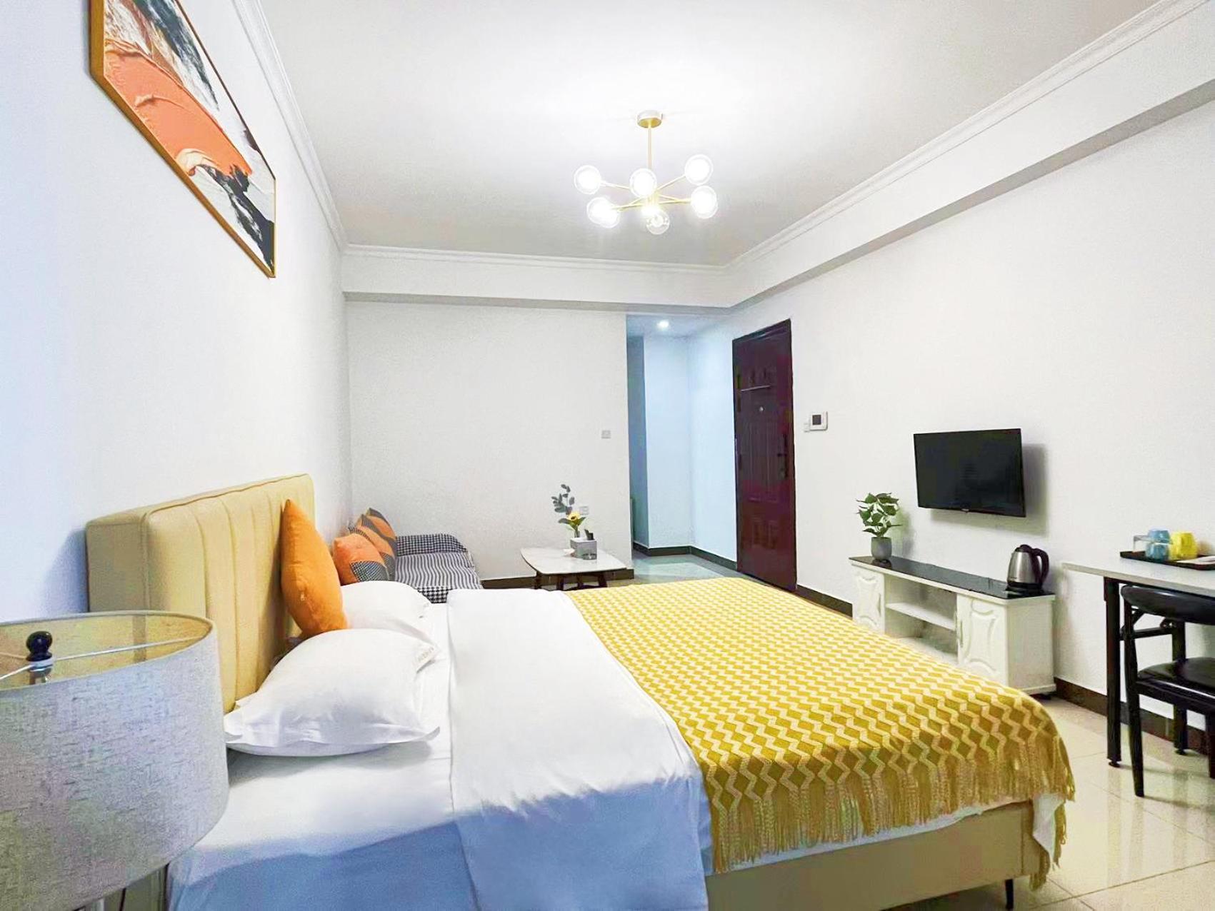 Pazhou Angda International Aparthotel Canton Fair Branch Kültér fotó