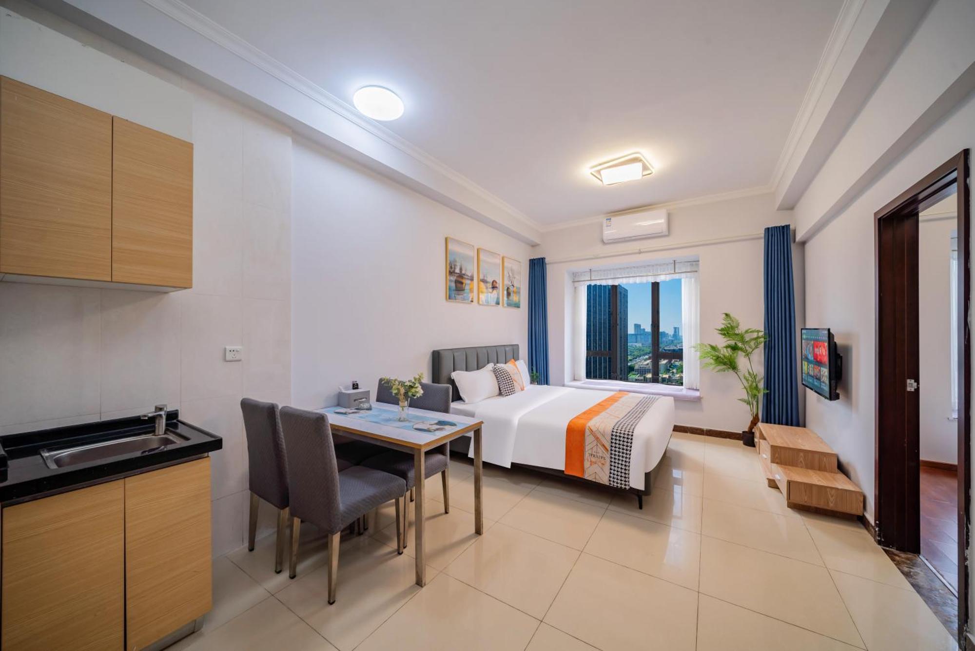 Pazhou Angda International Aparthotel Canton Fair Branch Kültér fotó