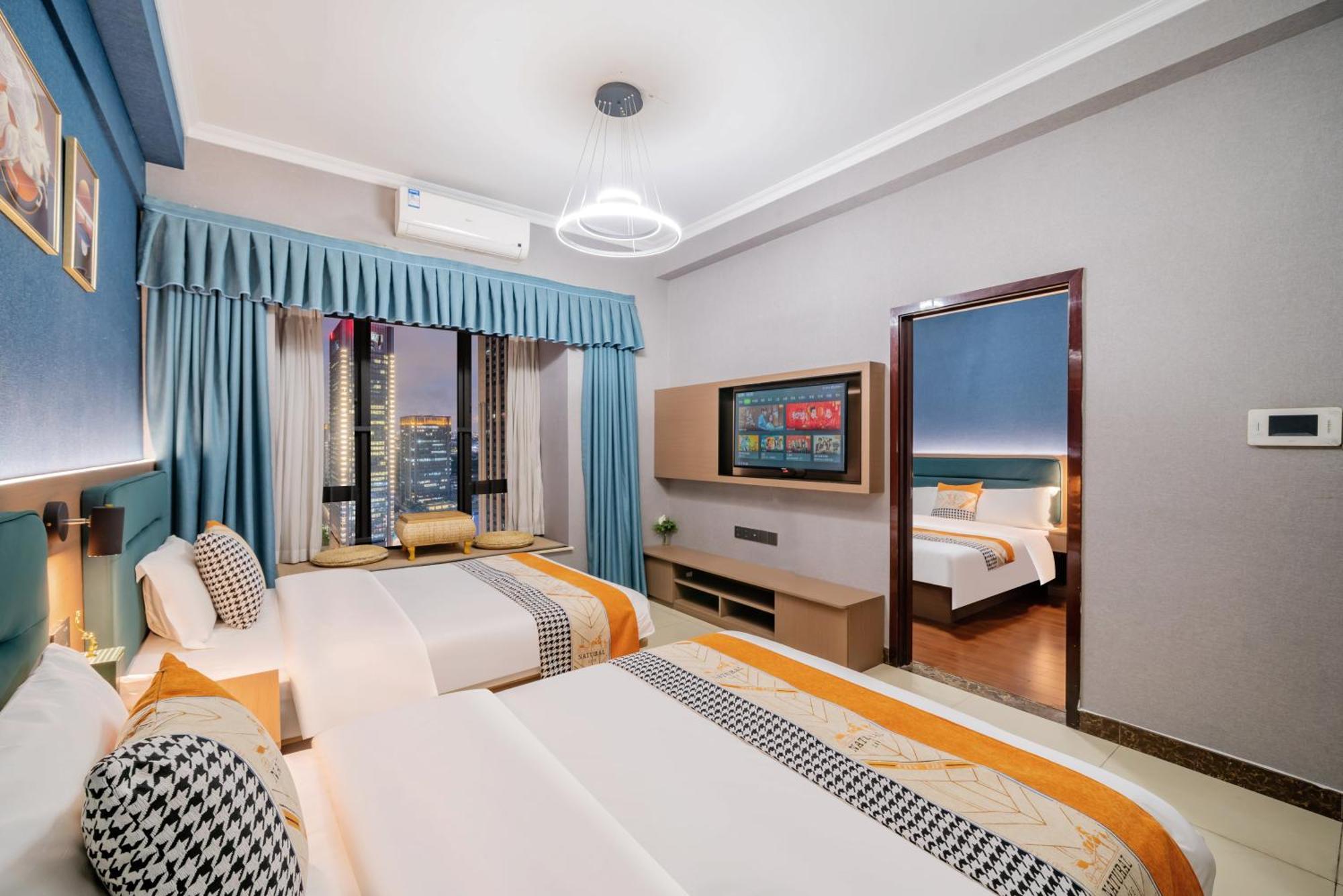 Pazhou Angda International Aparthotel Canton Fair Branch Kültér fotó
