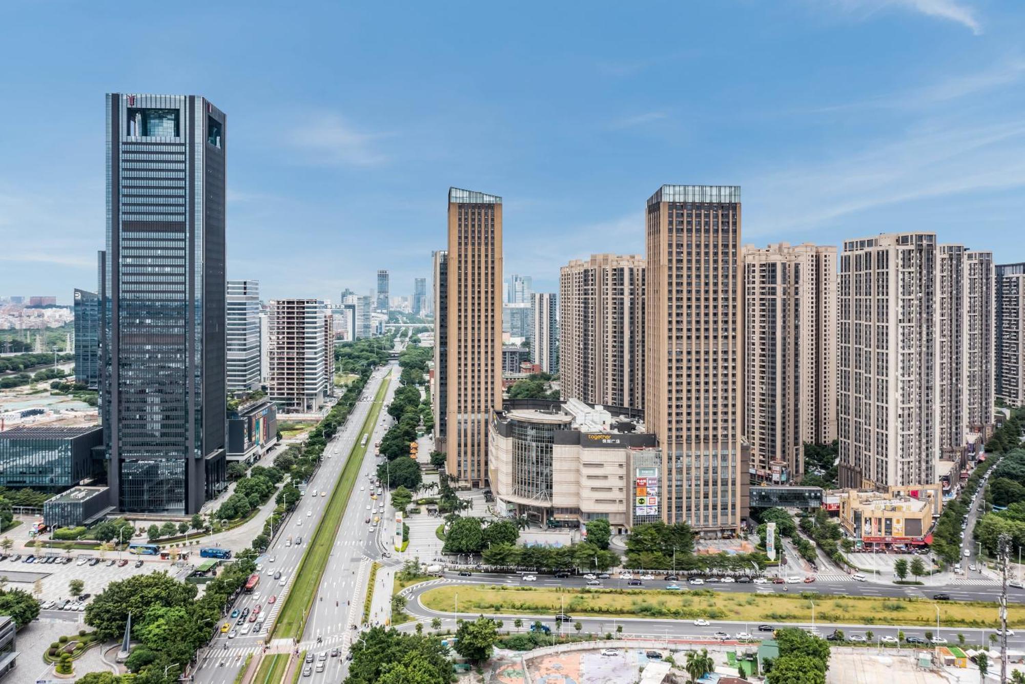 Pazhou Angda International Aparthotel Canton Fair Branch Kültér fotó